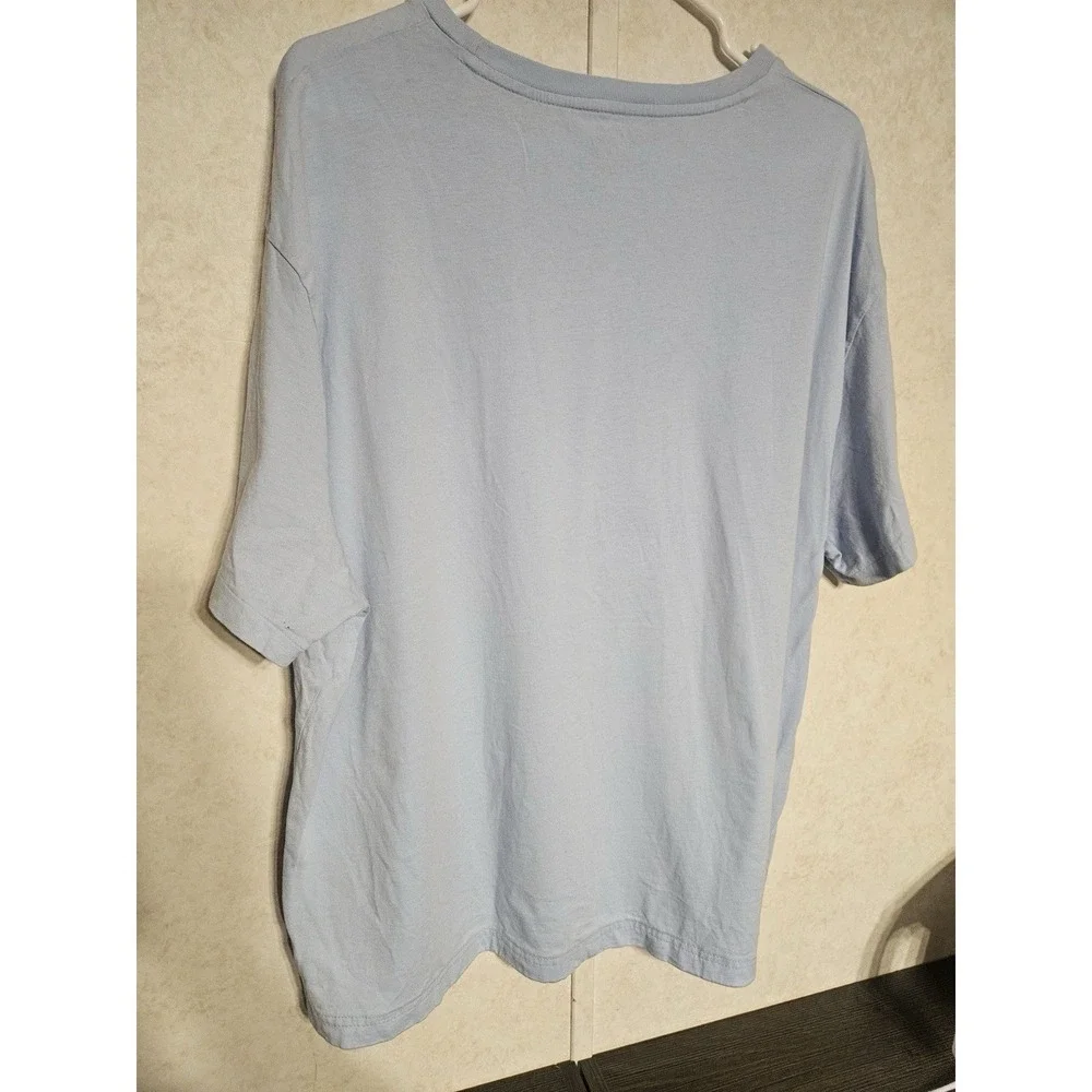 Polo Ralph Lauren Mens XL Big Tall Preppy 100% Cotton ‎ Short Sleeve Blue Shirt